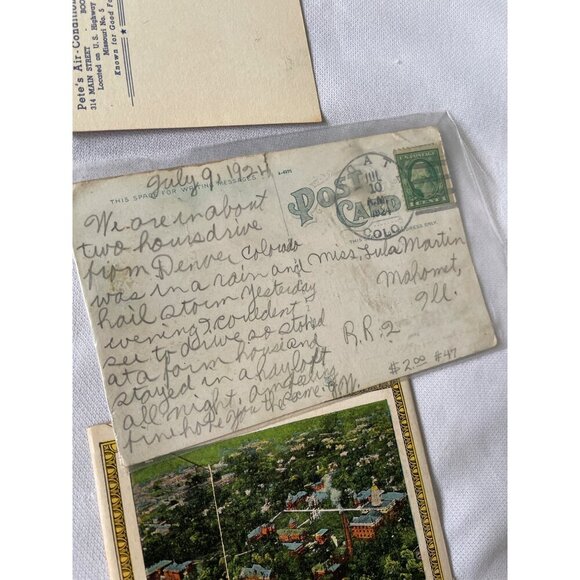 Vintage Missouri Postcards Lot Of 12 With Fold-Out Set - Picture 3 of 7